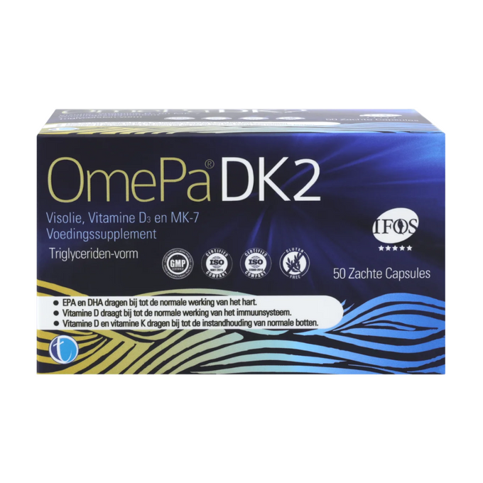 OmePa DK2 | Omega-3 & Vitamin D3 + K2 Supplement