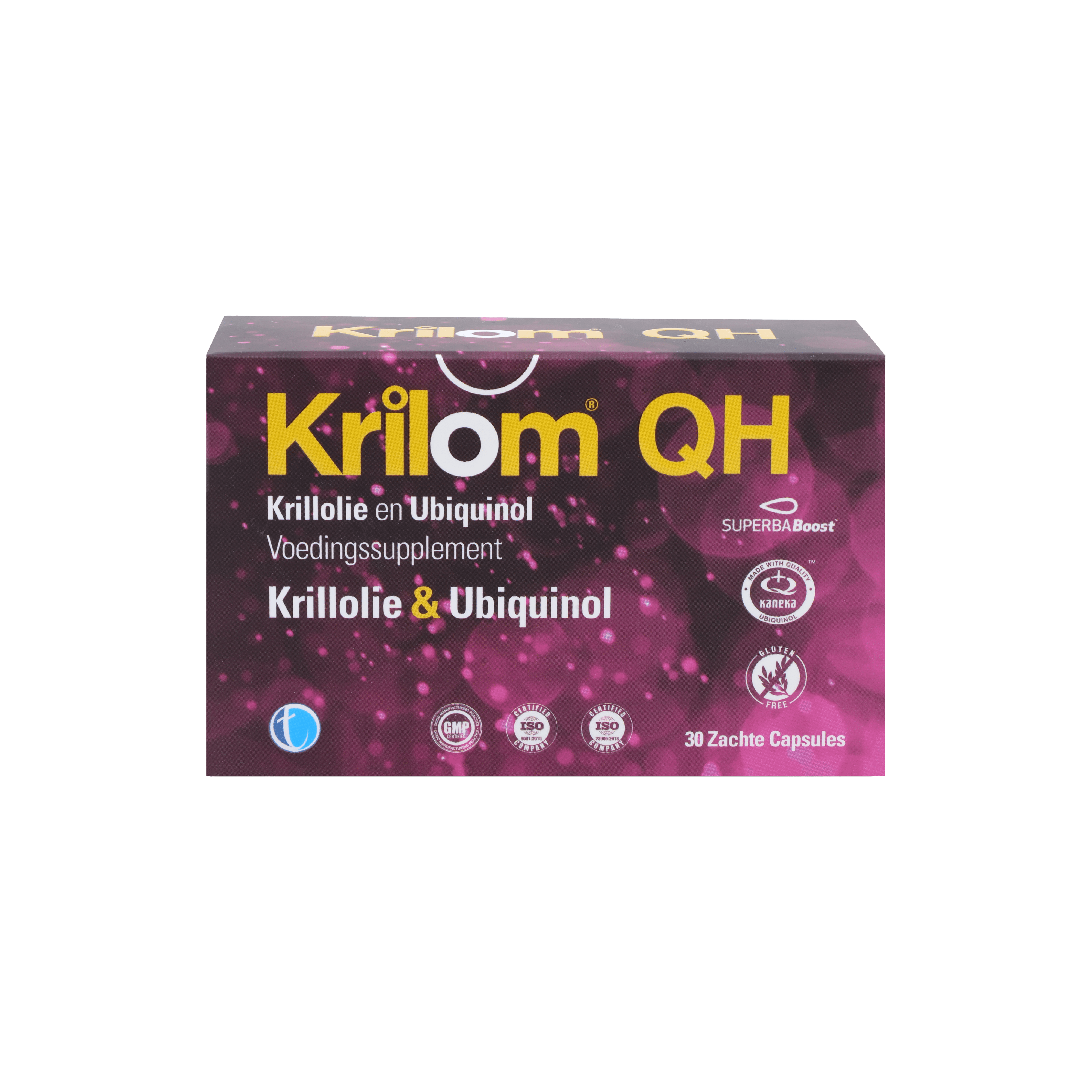 Krilom QH | Krill Oil & Ubiquinol Food Supplement - TAB Vitamins