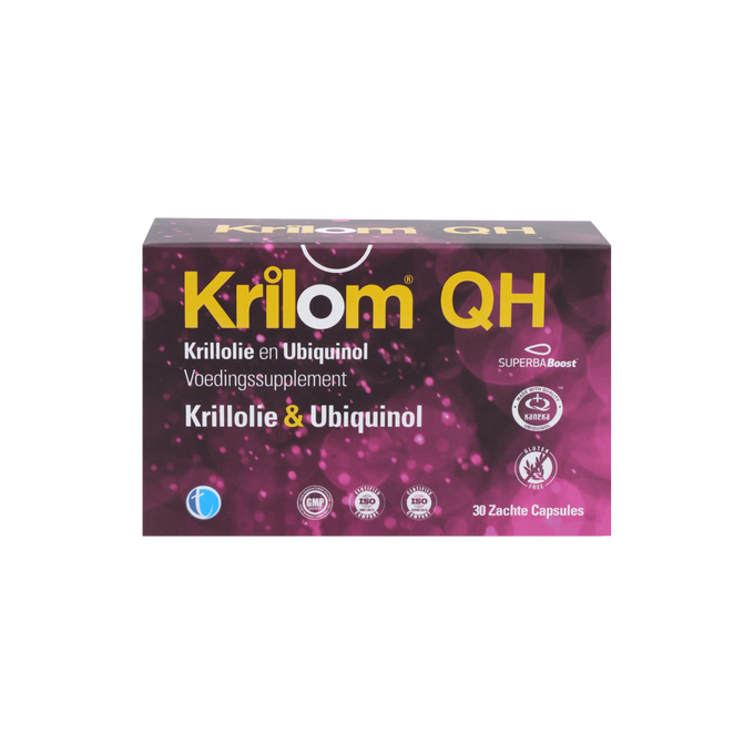 Krilom QH | Krill Oil & Ubiquinol Food Supplement