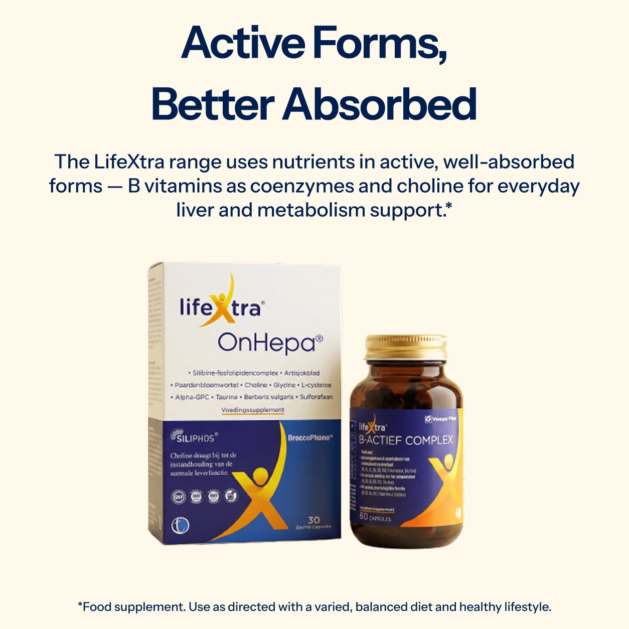 LifeXtra OnHepa | Daily Food Supplement - TAB Vitamins