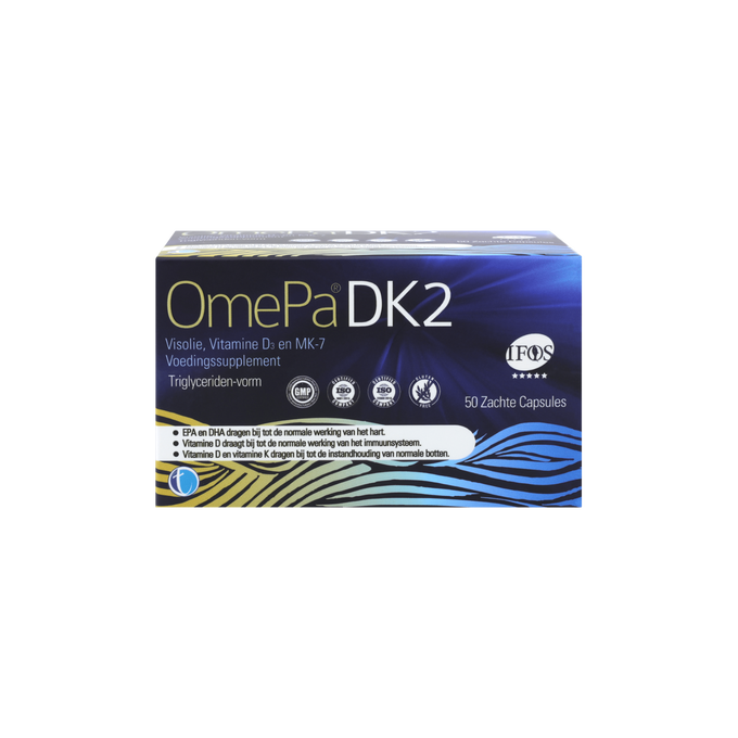 OmePa DK2 | Omega-3 & Vitamin D3 + K2 Supplement