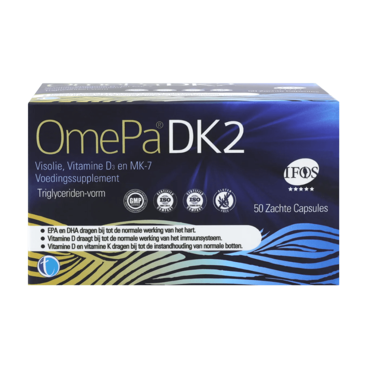 OmePa DK2 | Omega-3 & Vitamin D3 + K2 Supplement - TAB Vitamins