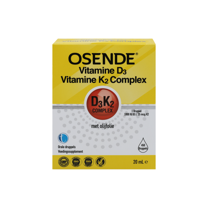 OSENDE Vitamin D3&K2 Complex | Daily Food Supplement