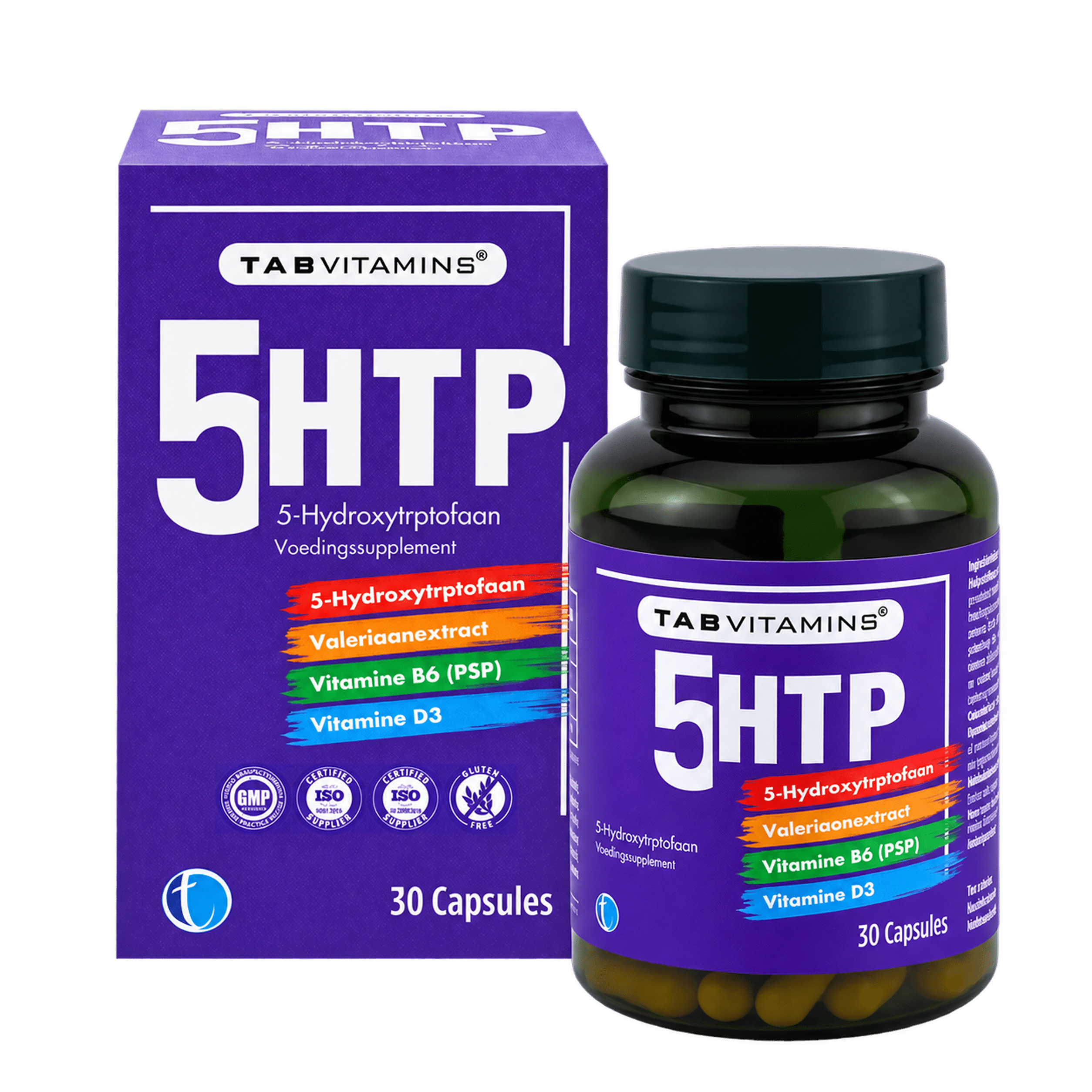 TAB Vitamins 5-HTP | Daily Food Supplement - TAB Vitamins