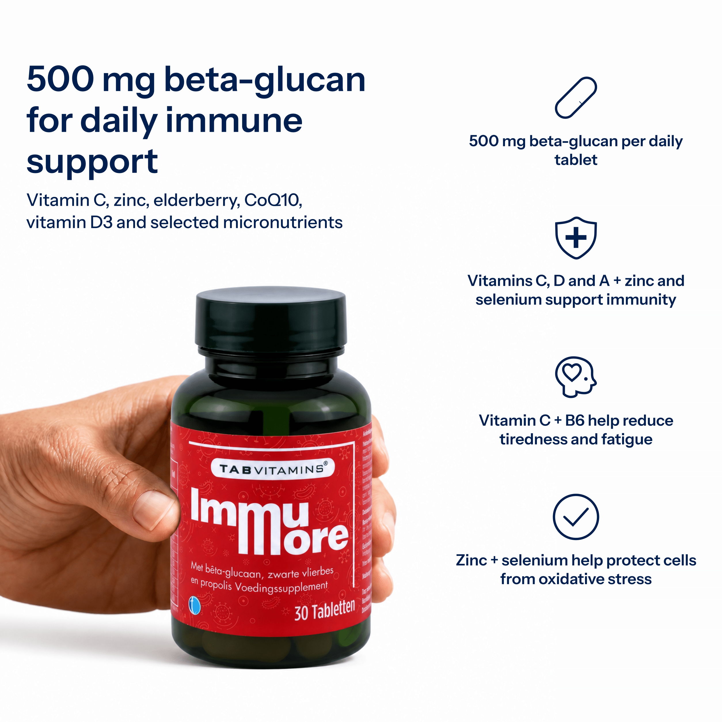 TAB Vitamins Immumore | Multivitamin Supplement - TAB Vitamins