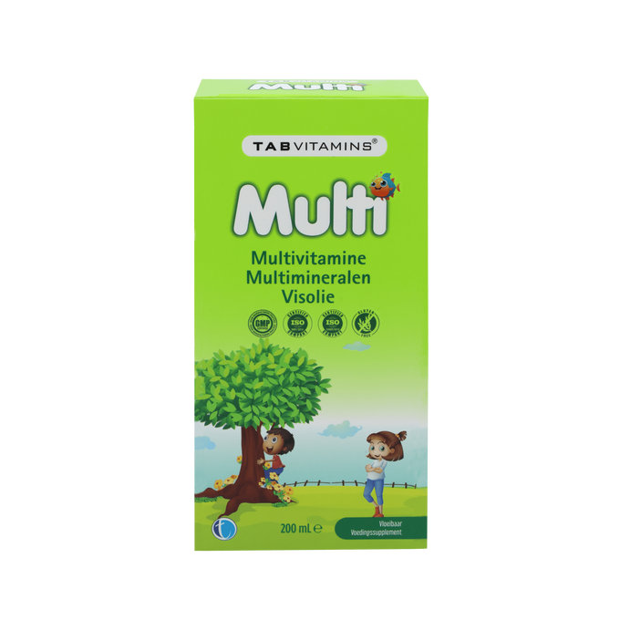 TAB Vitamins Multi | Multivitamin, Multimineral & Fish Oil Supplement