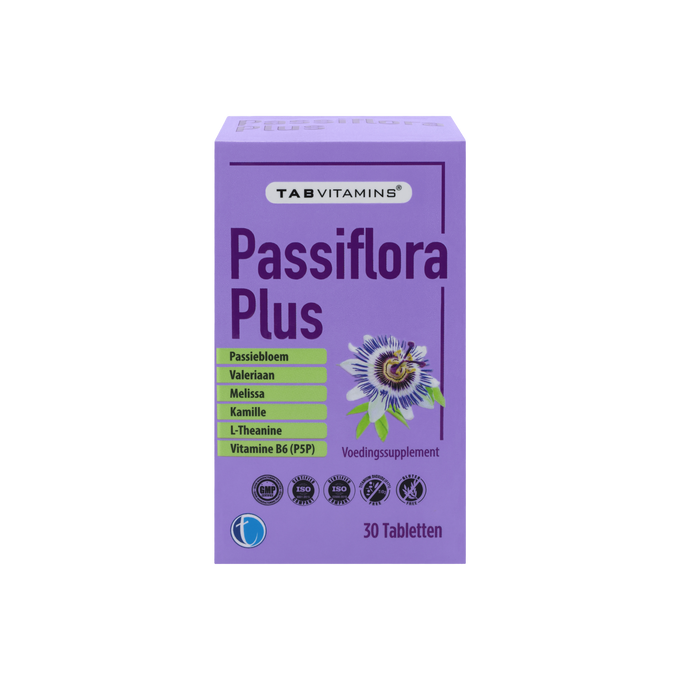 TAB Vitamins Passiflora Plus | Daily Food Supplement