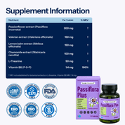 TAB Vitamins Passiflora Plus | Daily Food Supplement - TAB Vitamins