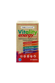 TAB Vitamins Vitality Energy | Multivitamin & Multimineral Supplement - TAB Vitamins