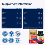TAB Vitamins Vitality Energy | Multivitamin & Multimineral Supplement - TAB Vitamins